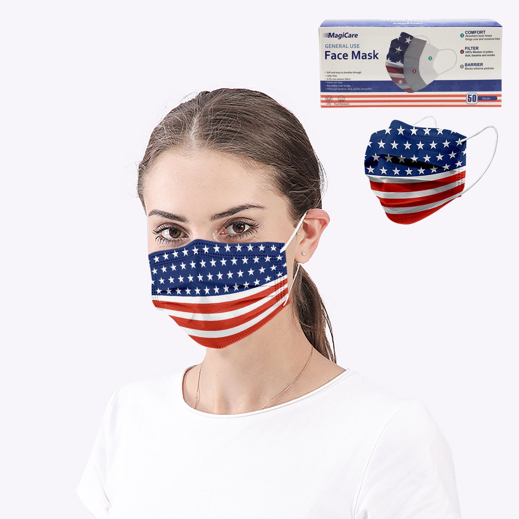 United States Flag Face Mask